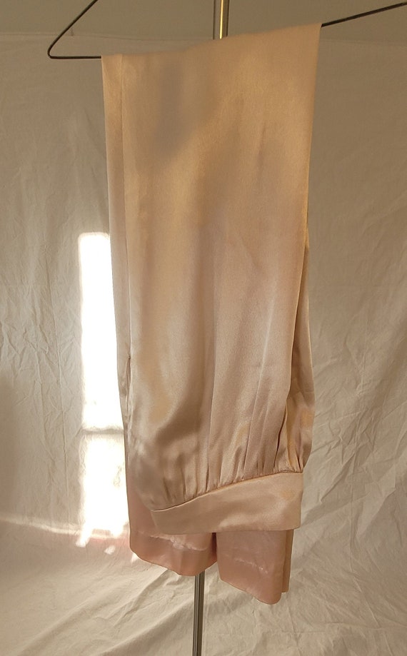 Vintage 80s Ellen Tracy Ballerina Pink Silk Pants… - image 6