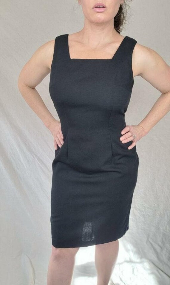 Vintage 1980s Little Black Dress by Impressions i… - image 3