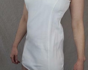 Vintage 1980s White Tennis Dress by Head in Size Small