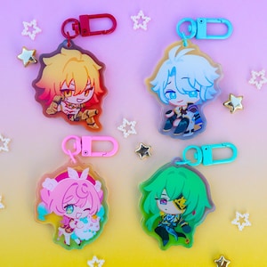 Honkai Star Rail Amphoreus Acrylic Charms