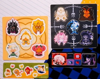 Cookie Run Kingdom Sticker Sheets