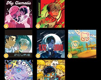 Joylychi Medium Square Prints - Anime Fanart