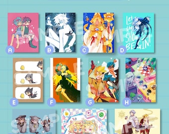 Joylychi Mini Prints - Anime Fanart