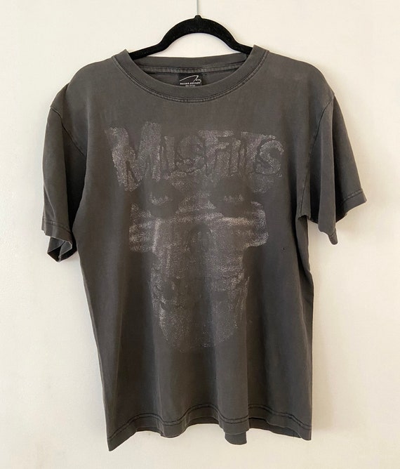 Vintage Misfits Tshirt - rare 90's Mens size M - image 1