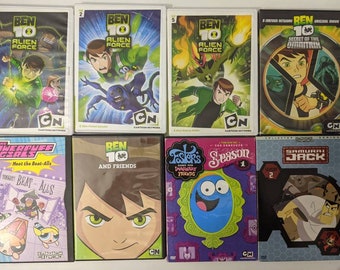 4 Kid Favorites Cartoon Network Classic Ben 10 Alien Force (DVD)