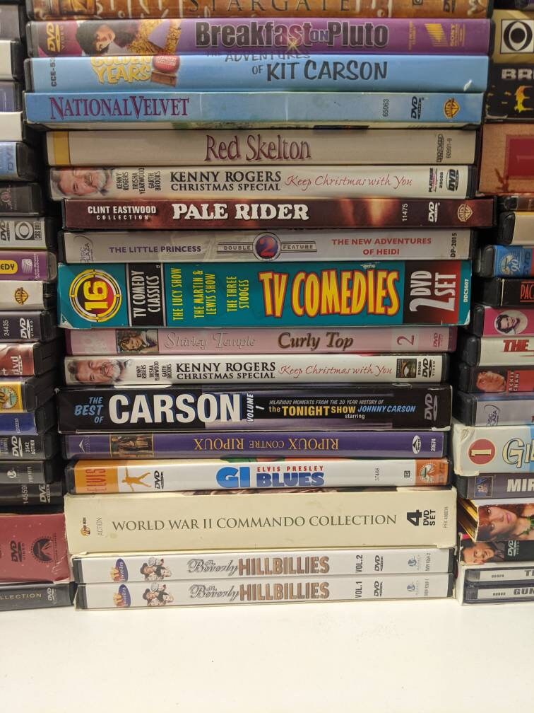 Lot of 150 Classics Digitally Remastered Dvds Etsy