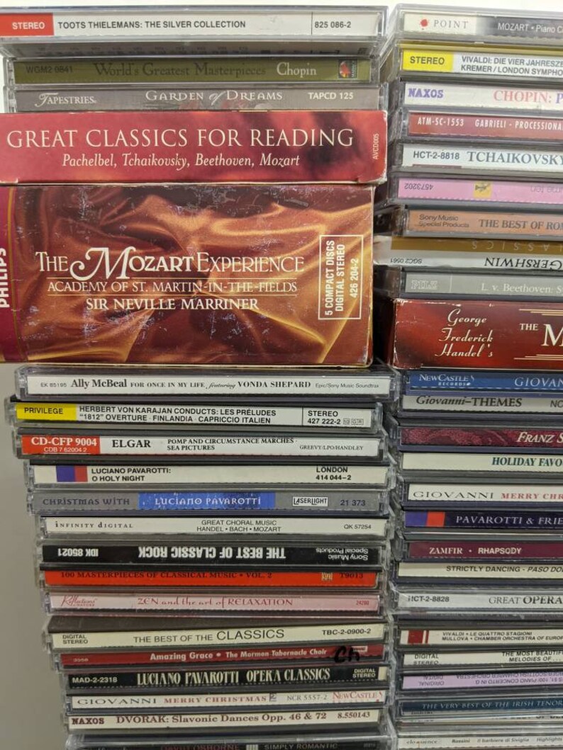 Lot of 300 Classical Music, Mozart, Chopin, Symphonies, Beethoven, Bach ...