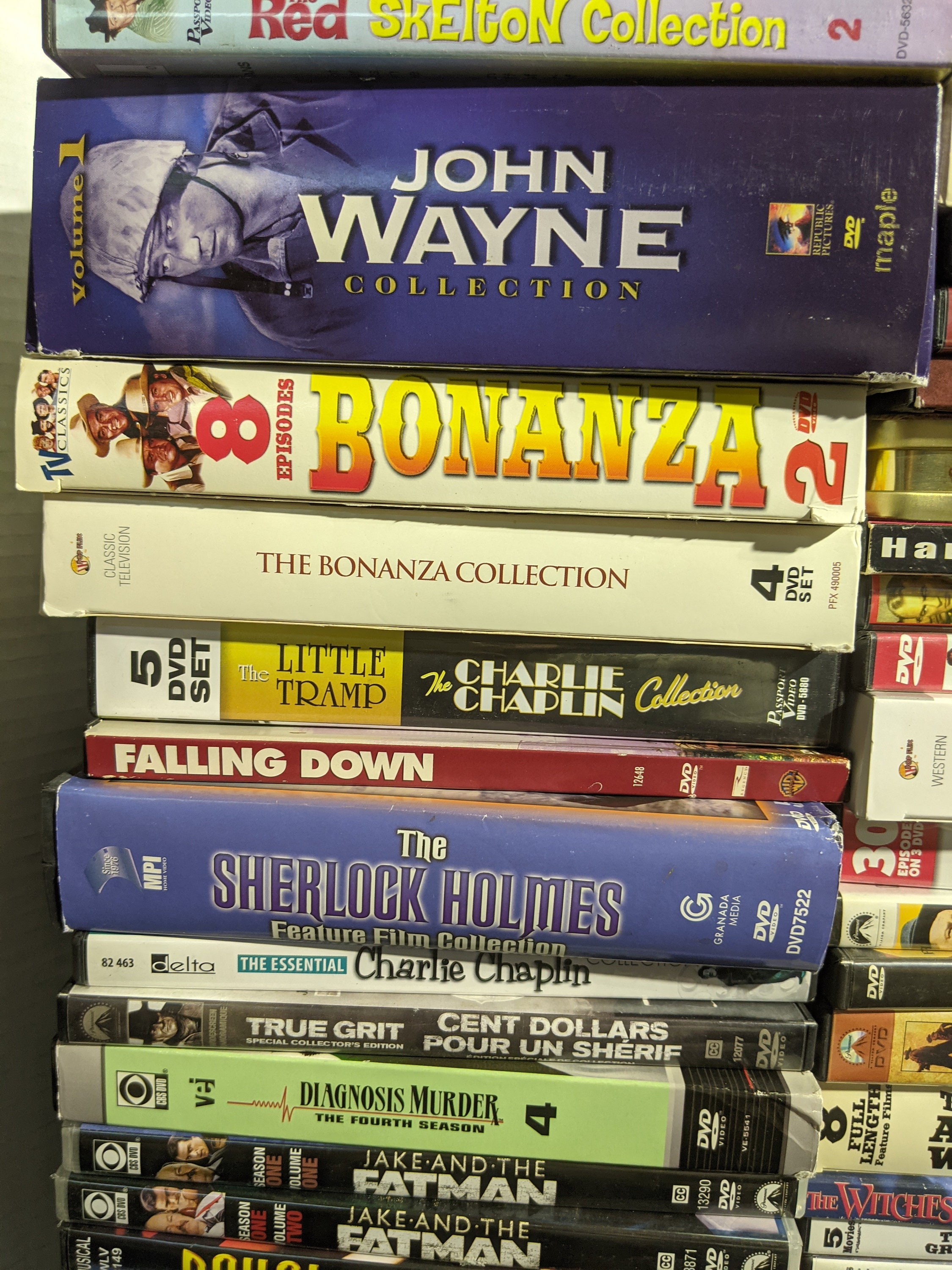 Lot of 150 Classics Digitally Remastered Dvds 40s,50s,60s,70s,80s,90s