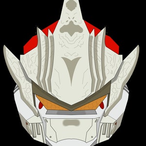 H 3: Hayabusa Helmet Vinyl Sticker 3” Tall