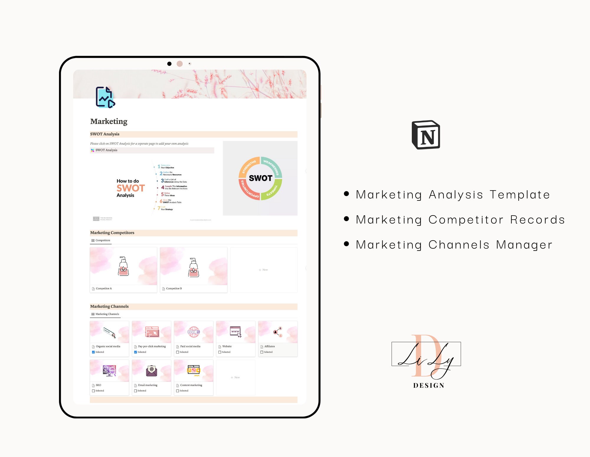 Notion Ultimate Business Planner Dashboard Project Management Template ...