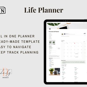Notion Personal Life Planner Template