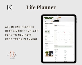 Notion Personal Life Planner Template