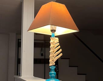 Deer Spine Bone Table Lamp