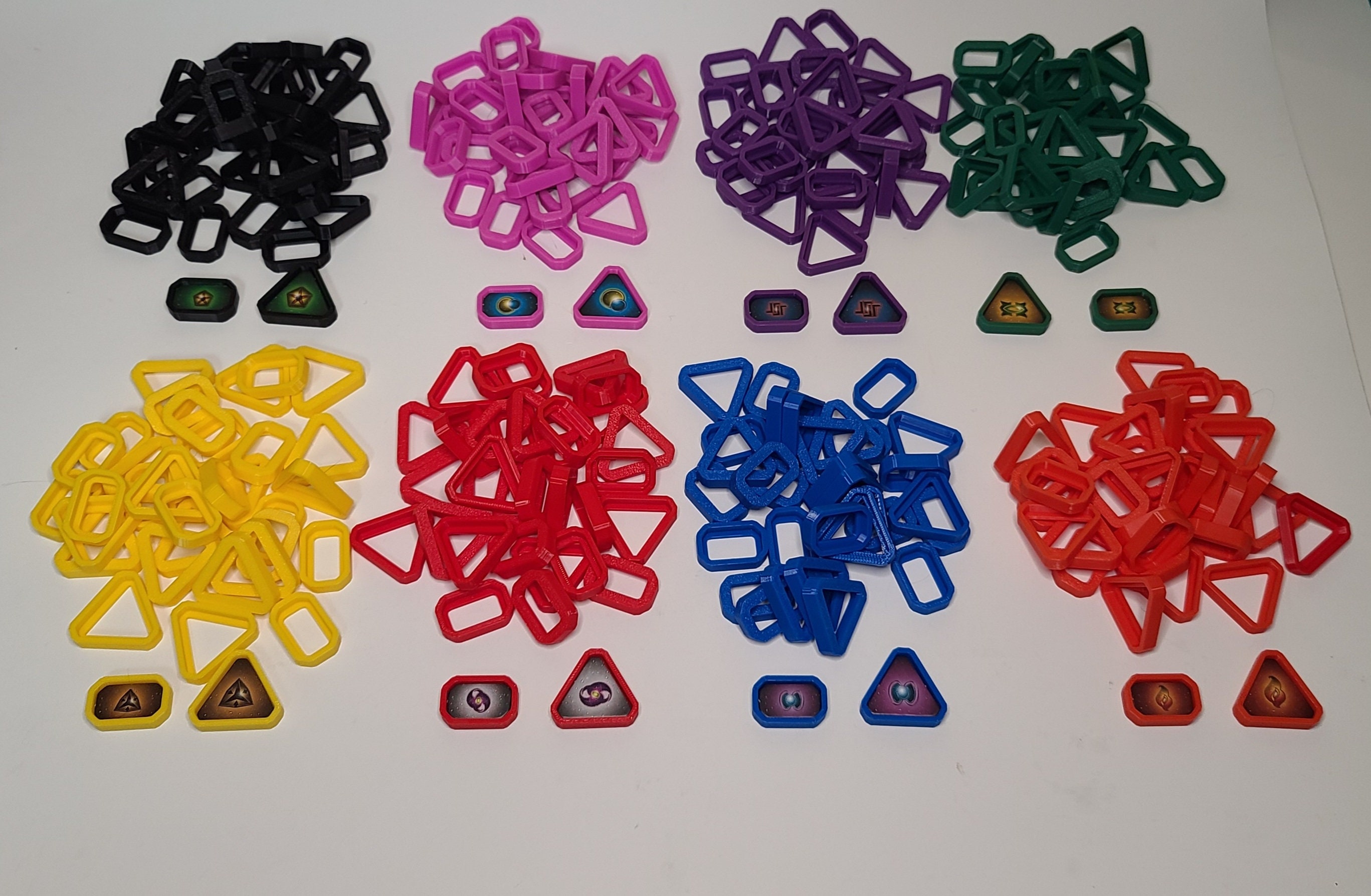 Twilight Imperium 4 Command and Control Player Color Markers Token