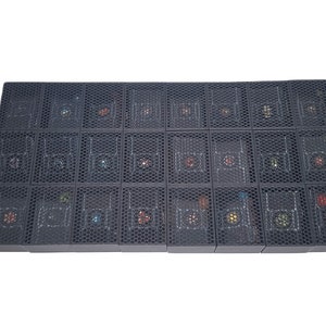 Twilight Imperium 4 // Caja de almacenamiento y soporte para cartas y fichas de facción // Compatible con expansiones y cartas con funda