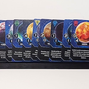 Twilight Imperium 4 // Porte-cartes // Une pièce // Accessoire de jeu de société // Conçu pour le Ti4 // Options multicolores disponibles