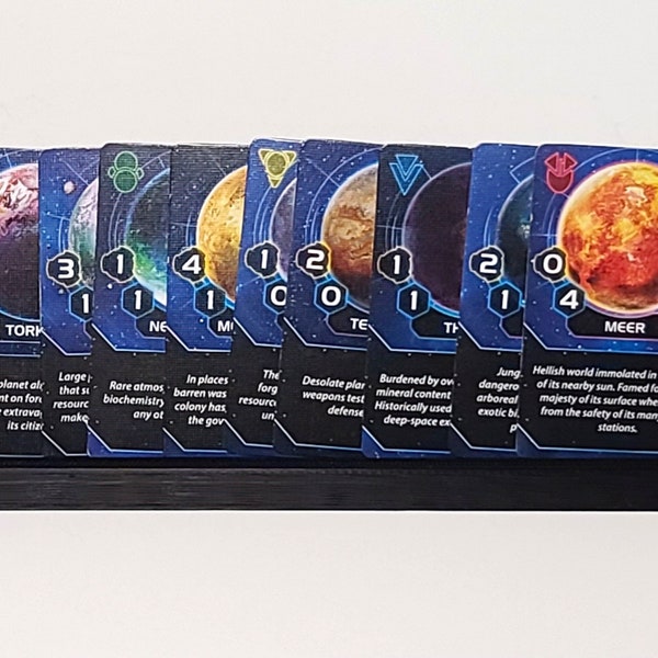 Twilight Imperium 4 // Kartenständer // One Piece // Brettspiel Accessoire // Made for Ti4 // Multi-Color-Optionen verfügbar