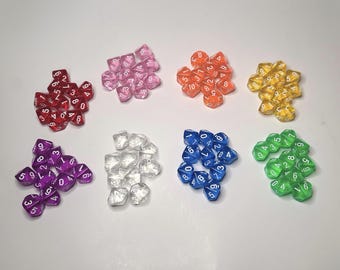 10 d10-dobbelstenensets - Twilight Imperium 4 - meerdere kleuren aangeboden