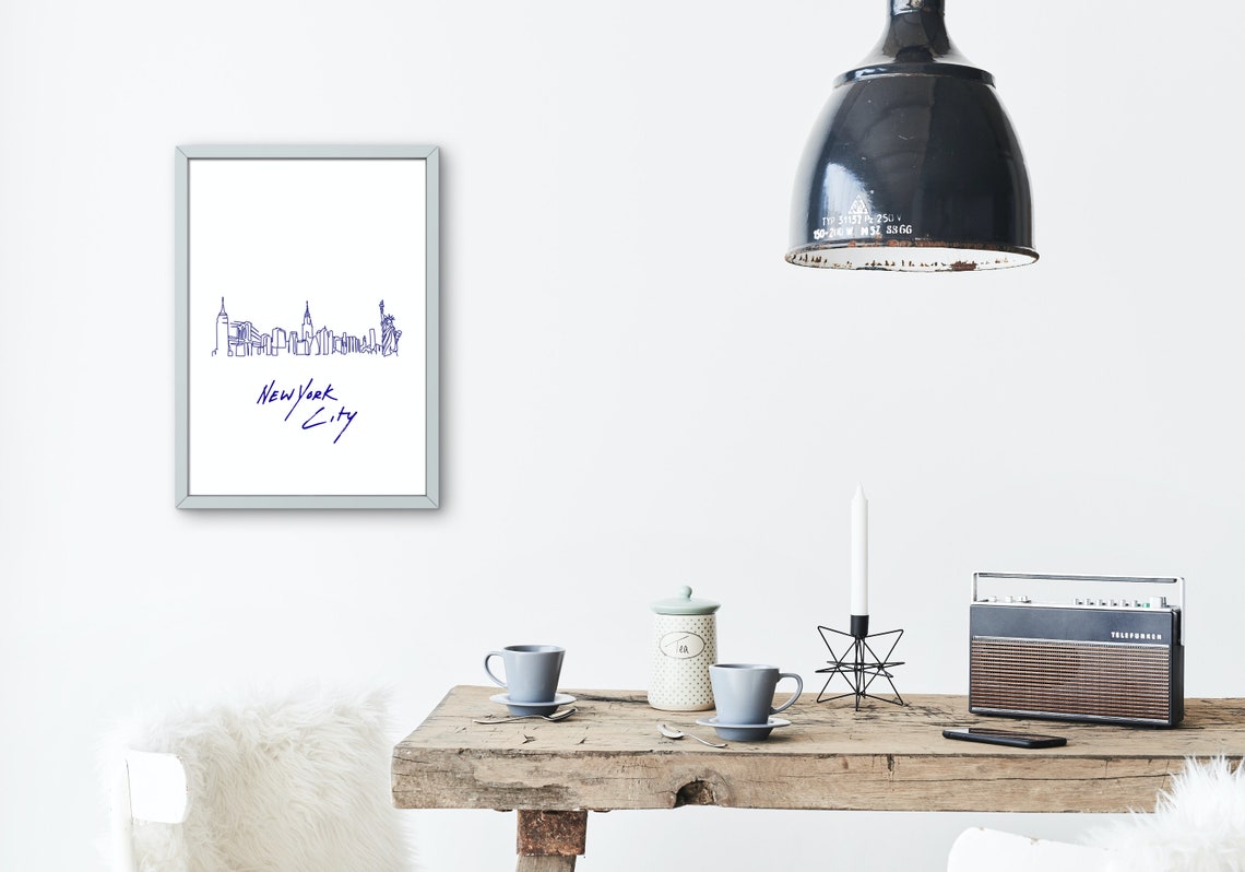 New York City Wall Art Digital Download Printable - Etsy