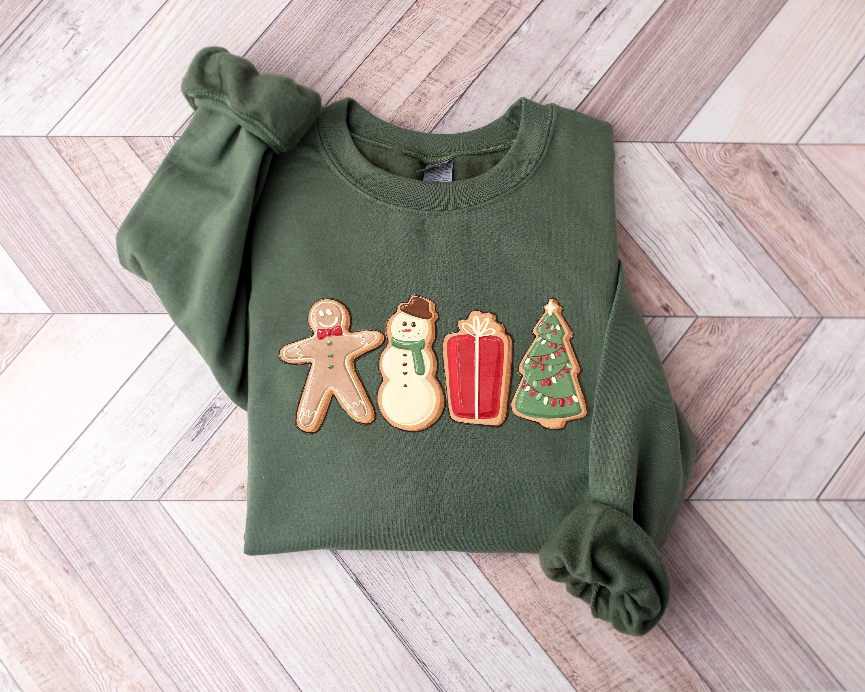 Discover Gingerbread Cookies Sweatshirt
