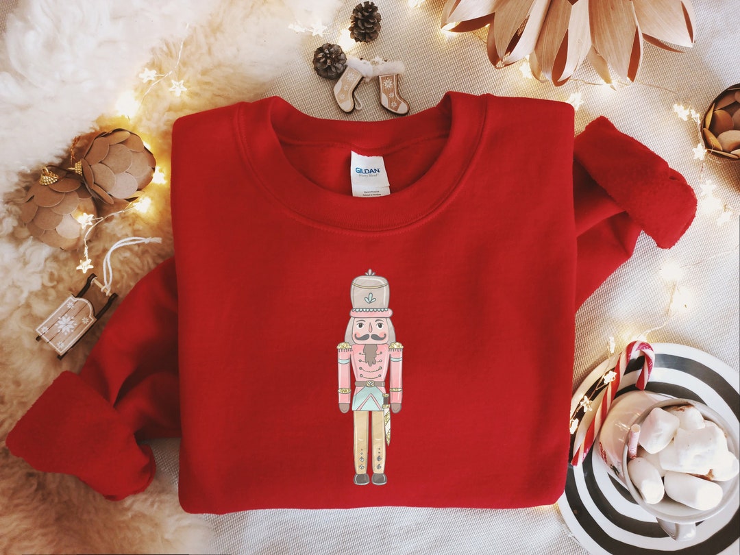 Nutcracker Sweatshirt Christmas Sweatshirt Christmas Etsy