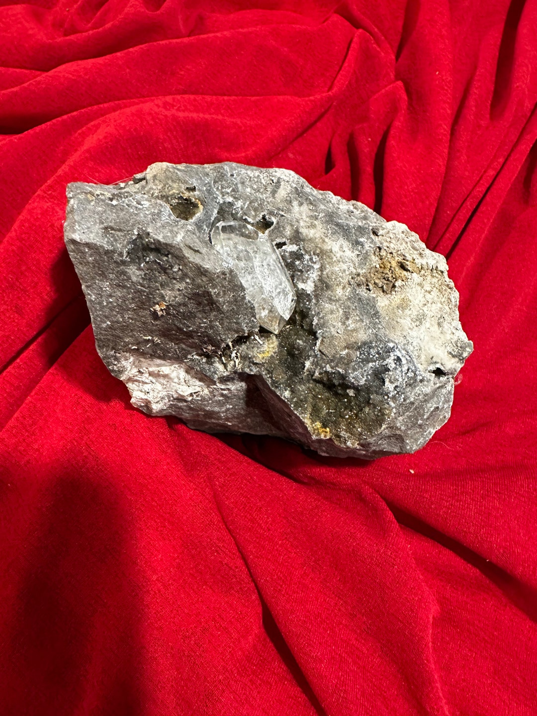 Herkimer Diamond in the Matrix Etsy