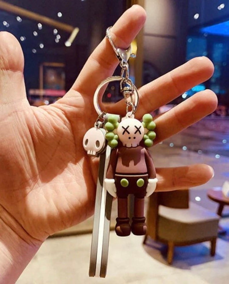 Kaws Keychain Companion Silicone Elmo Pop Culture Etsy