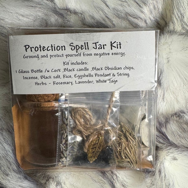 Protection Spell Jar Kit