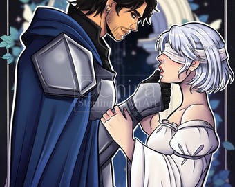 Rory and Six Art Print