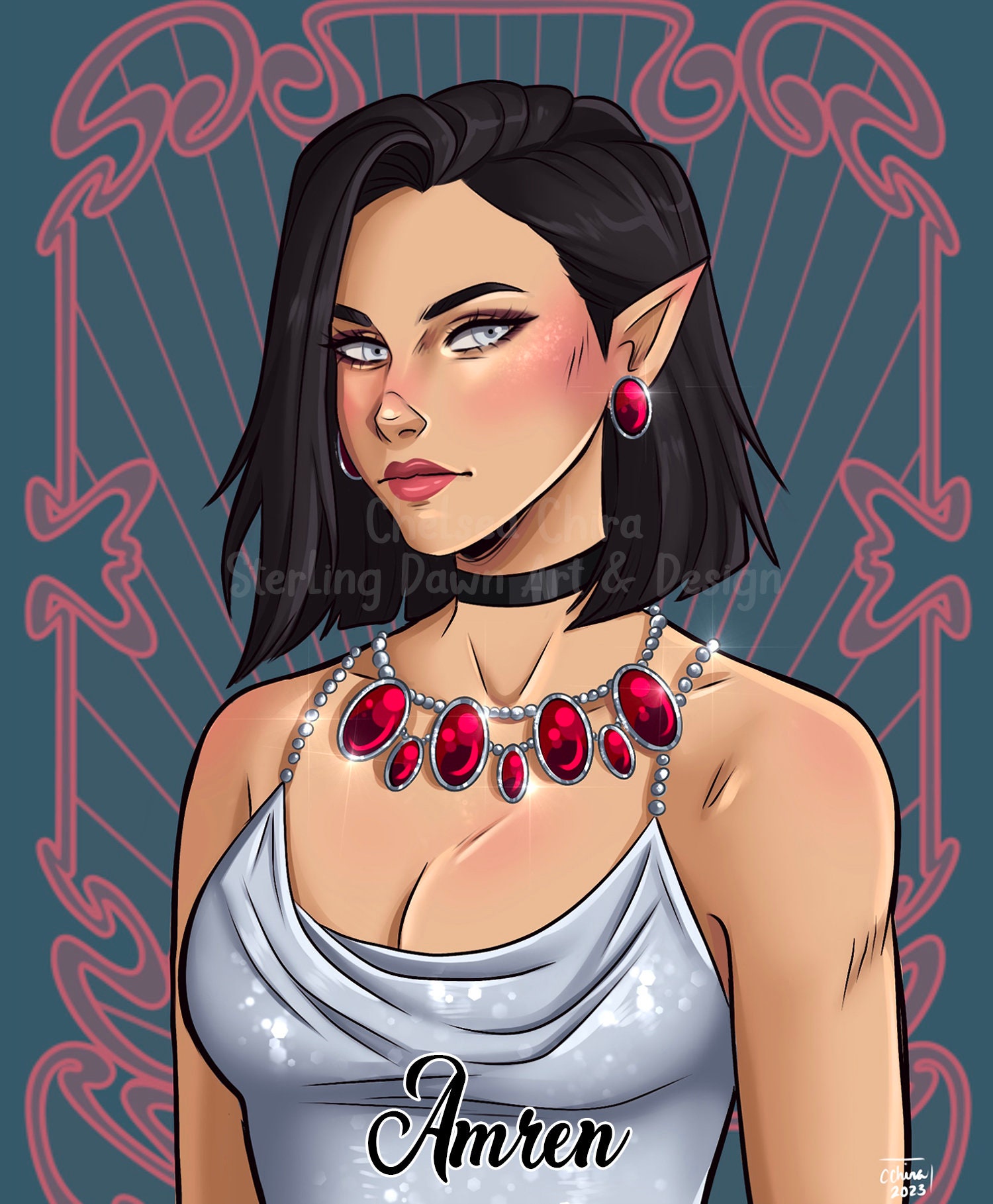 Amren Character Card - Etsy