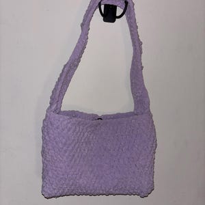 Crochet handbag