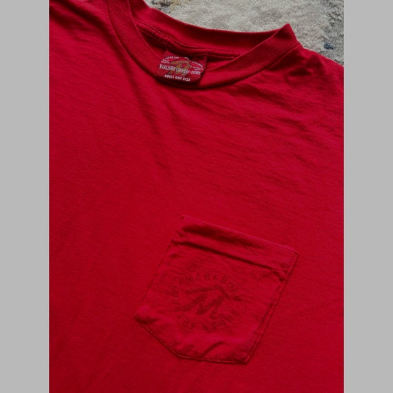 Vintage Marlboro Country Store Pocket t shirt siz… - image 2