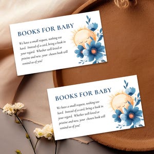 Here Comes The Son-babyshowerkaart | Hier komt de zoon-boeken voor babyspel | Leuke zonboeken voor baby Game A75