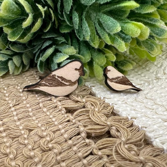 Two Sizes Finch Wood Blanks