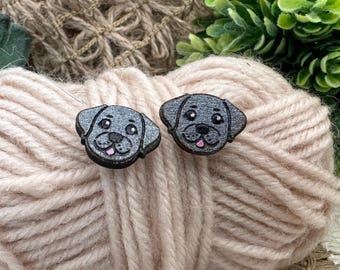 Labrador Retriever Stud Earrings