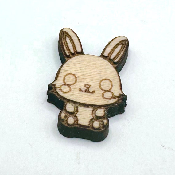 Bunny Wood Earring Blanks