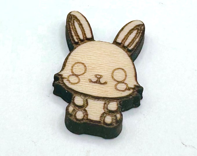 Bunny Wood Earring Blanks