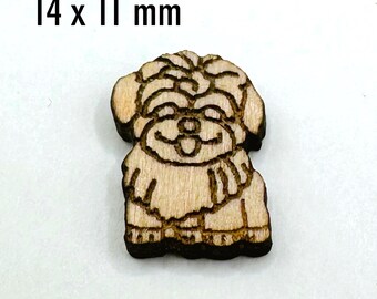 Small Shih Tzu Dog Wood Blanks