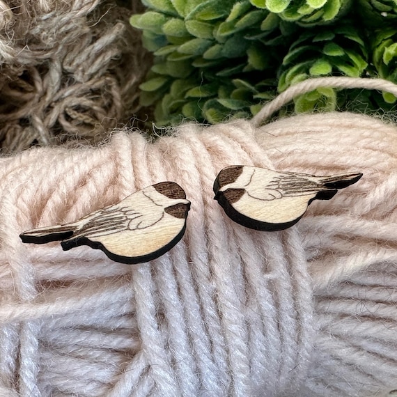 Chickadee Songbird Wood Blanks