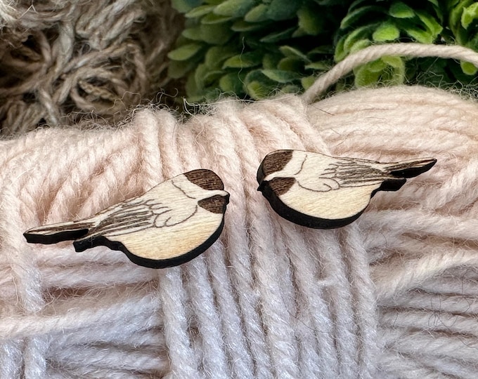 Chickadee Songbird Wood Blanks
