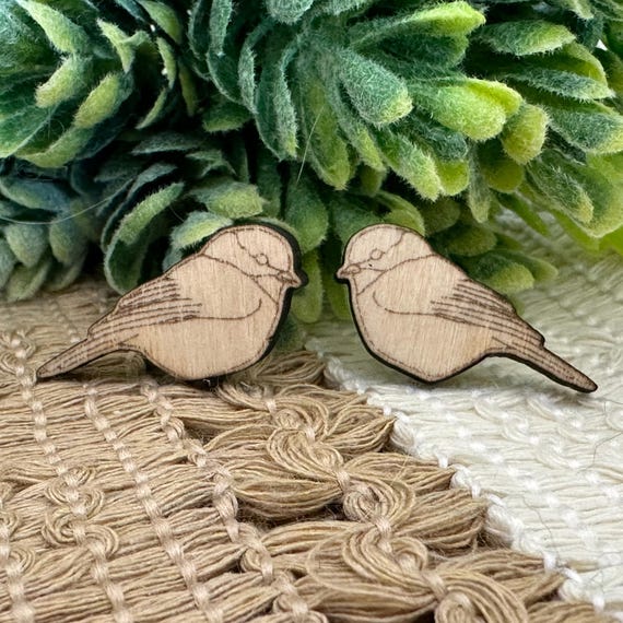 Carolina Chickadee Jewelry Wood Blanks