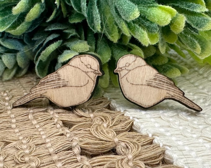 Carolina Chickadee Jewelry Wood Blanks