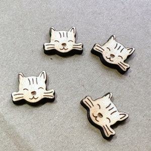 Ebauches en bois Happy Kitty