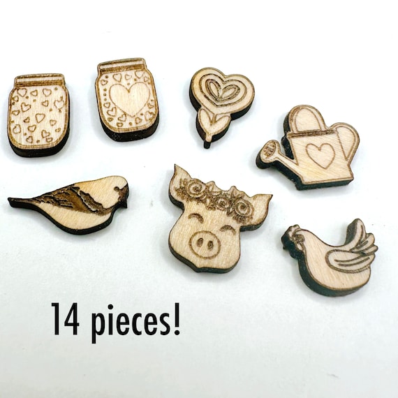 Country Charm Unfinished Earrings