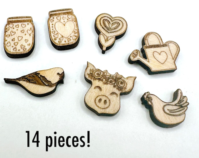 Country Charm Unfinished Earrings
