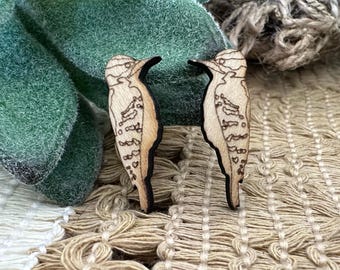 Downy Woodpecker Wood Blanks