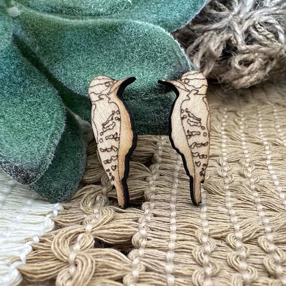 Downy Woodpecker Wood Blanks