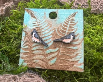 Tiny Titmouse Earrings