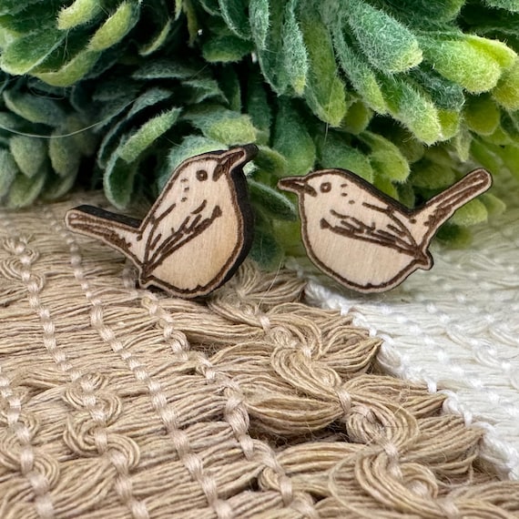Carolina Wren Jewelry Wood Blanks