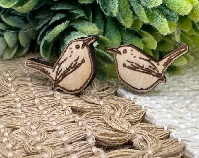 Carolina Wren Jewelry Wood Blanks